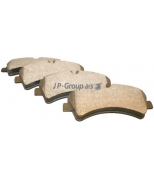 JP GROUP - 1163705710 - Колодки дисковые: Sprinter/06- /2.2D/2.5D/3.0D/3.5